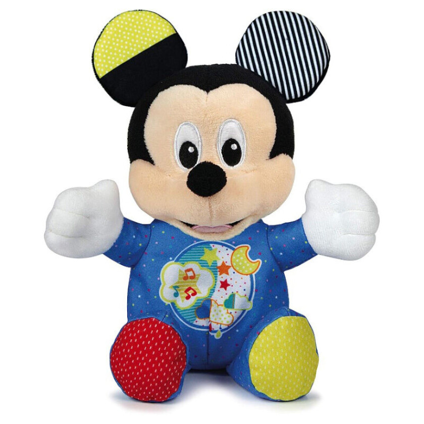Clementoni Baby - Disney Mikke Mus Plysjbamse M/ Lys Og Lyd