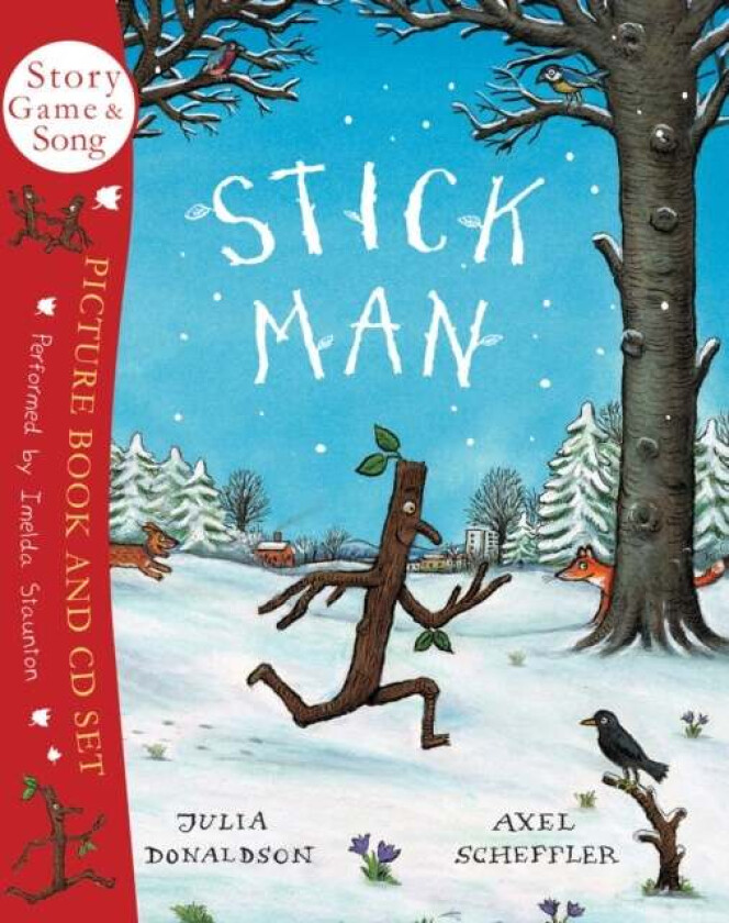 Stick Man Book & CD av Julia Donaldson