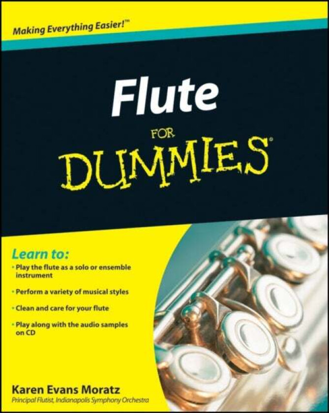Flute For Dummies av KE Moratz