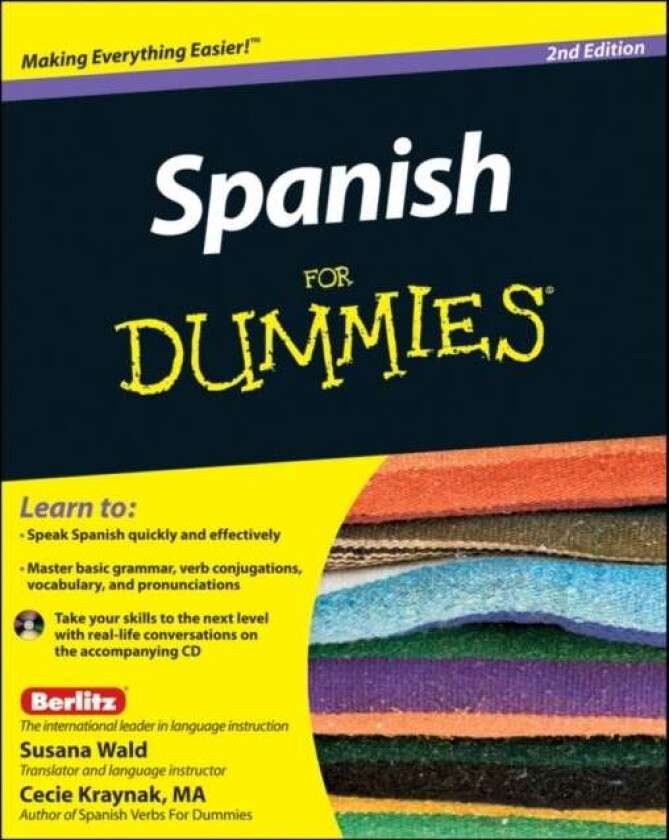 Spanish For Dummies, 2e + CD av C Kraynak