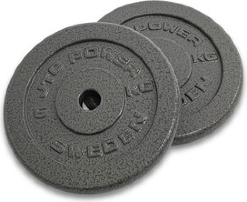 Vektskiver Metall 25 mm, 2 x 5 kg, JTC Power