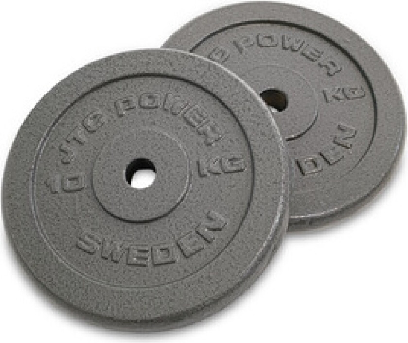 Vektskiver Metall 25 mm, 2 x 10 kg, JTC Power
