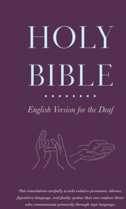 Holy Bible English Version for the Deaf av Baker Title
