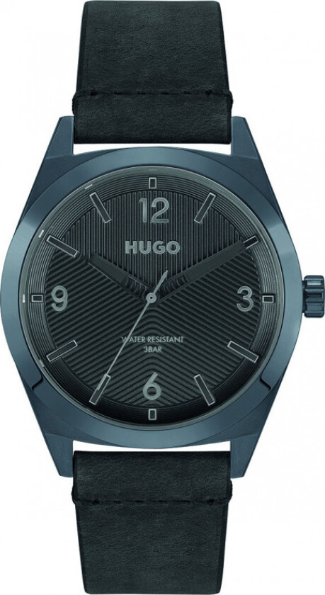 Mens 1530250 - Kvarts - Blå - Herreklokker - Skinn - Mineral