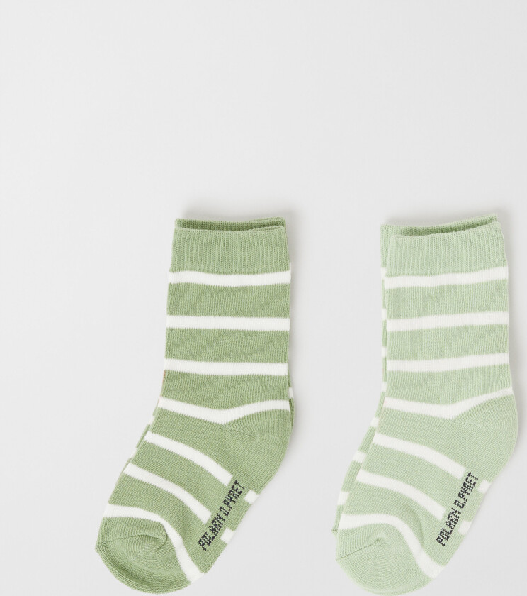 2-pakning sokker stripet 22 24