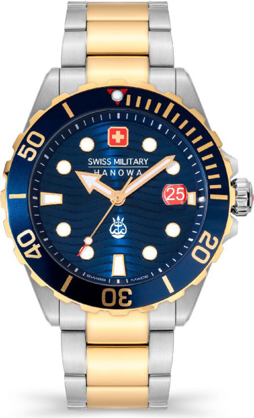 Offshore Diver II SMWGH2200360 - Kvarts - Sølv - Herreklokker - Rustfritt stål - ledd m/pin - Safir