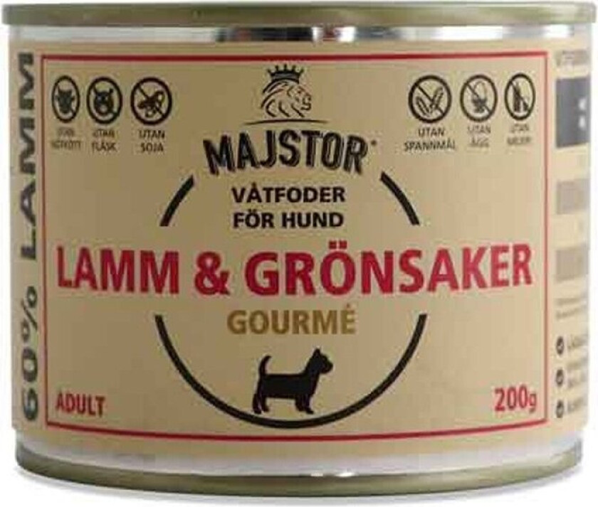 Majstor Lamm & Grønnsaker Gourmè Våtfor
