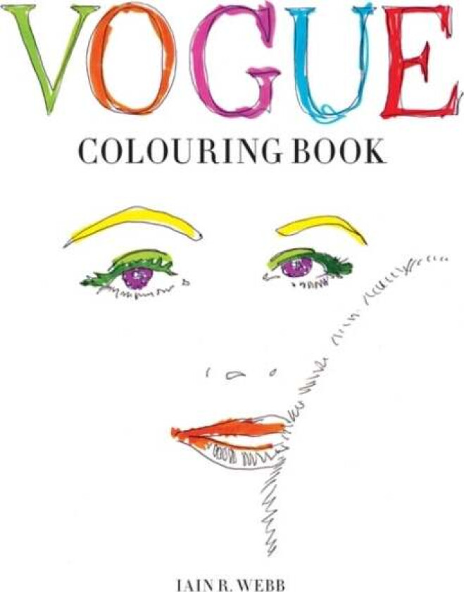 Vogue Colouring Book av Iain R Webb