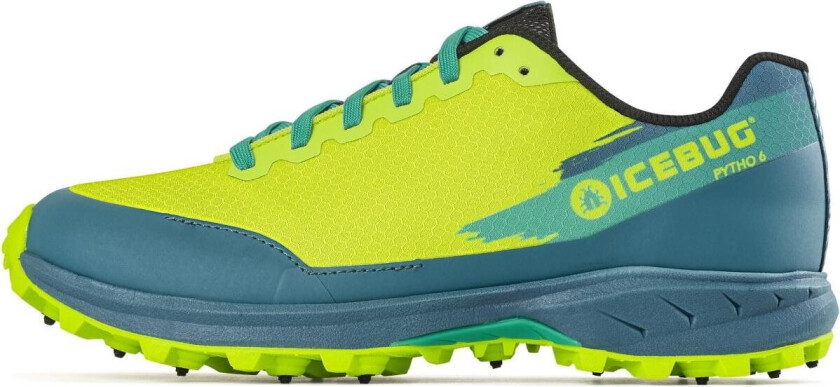 Pytho6 BUGrip Running Shoes Men Lime/Mint
