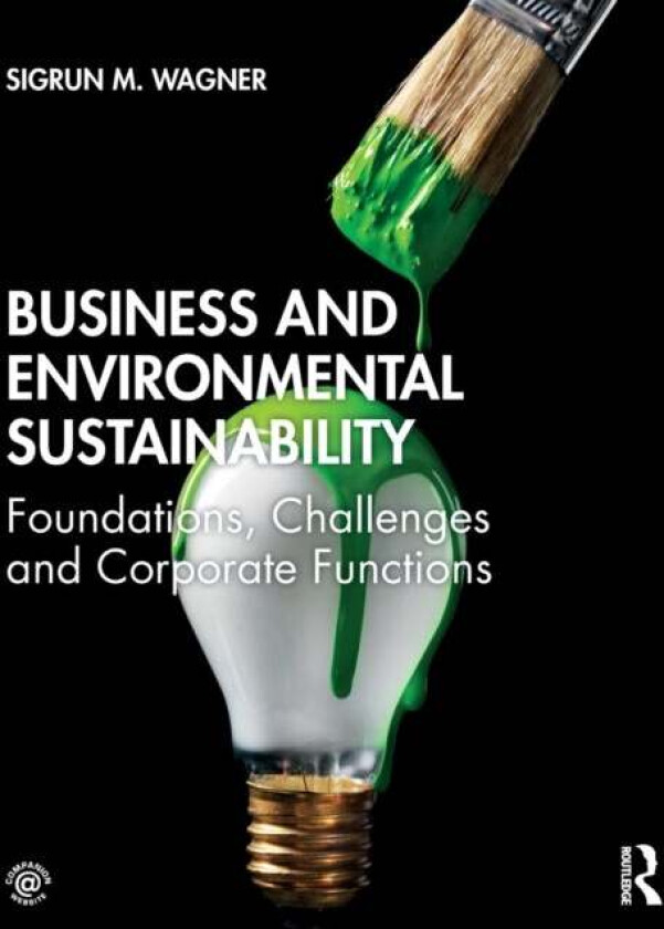 Business and Environmental Sustainability av Sigrun M. (Royal Holloway University of London UK) Wagner
