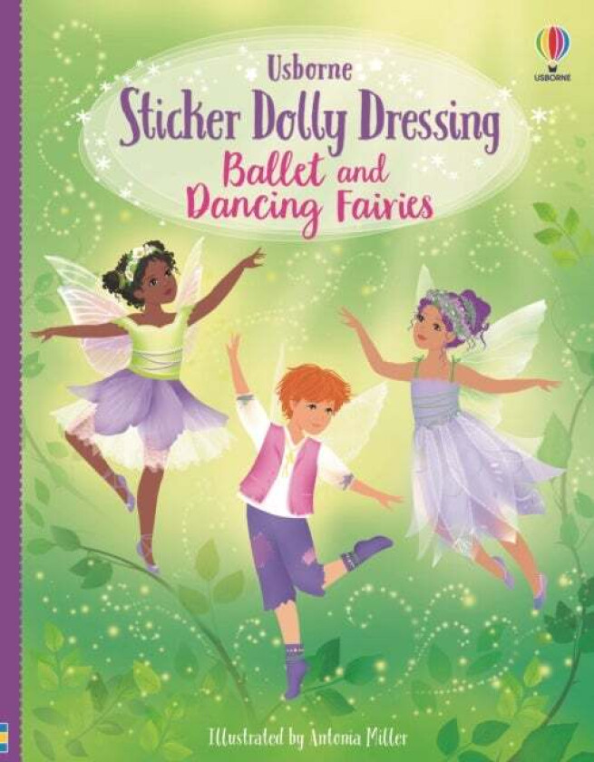 Sticker Dolly Dressing Ballet and Dancing Fairies av Fiona Watt