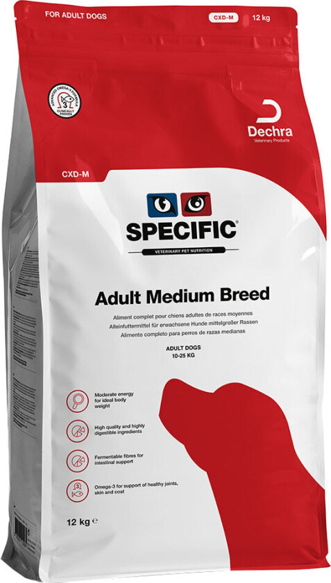 Specific Adult Medium Breed CXD-M (12 kg)