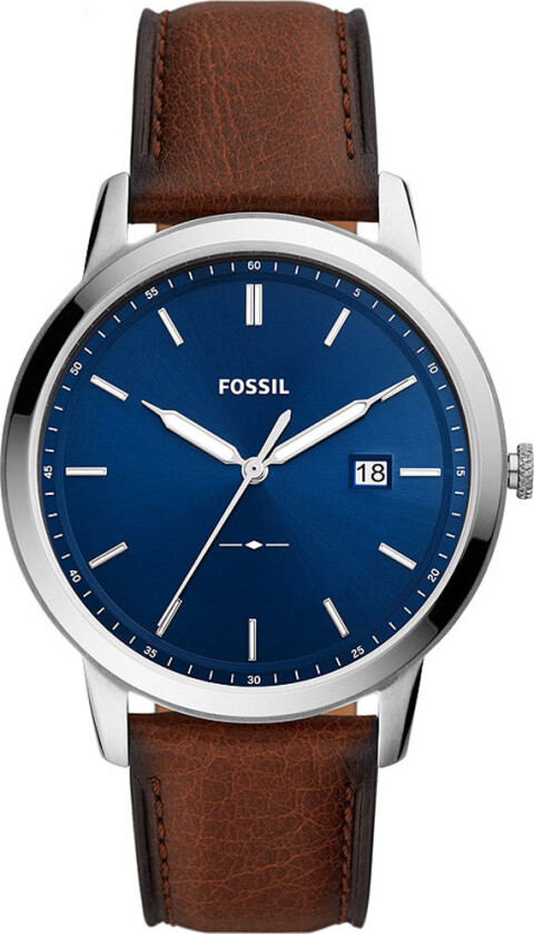 The Minimalist Pro-Planet FS5839 - Kvarts - Sølv - Herreklokker - Skinn - Mineral