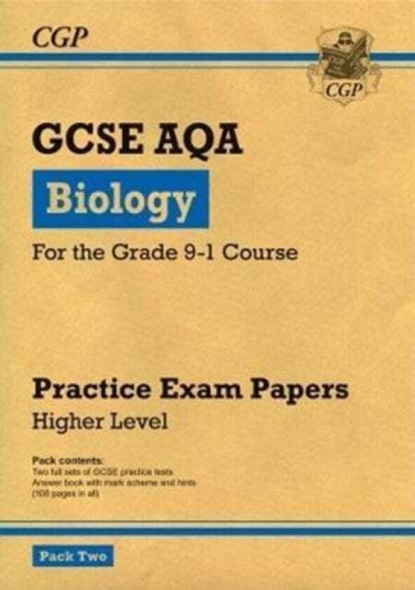 GCSE Biology AQA Practice Papers: Higher Pack 2 av CGP Books