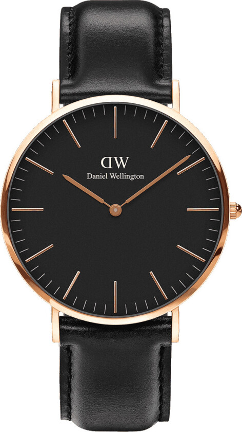 Classic Sheffield 36mm DW00100546 - Kvarts - Gull - Dameklokker - Skinn - Mineral