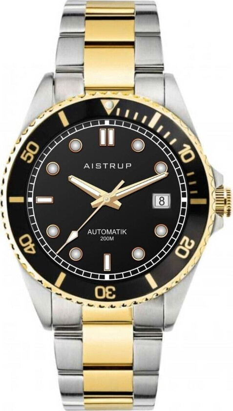 Automatik 200M Diver AIW8303 - Automatisk - Sølv - Herreklokker - Rustfritt stål - ledd m/pin - Safir