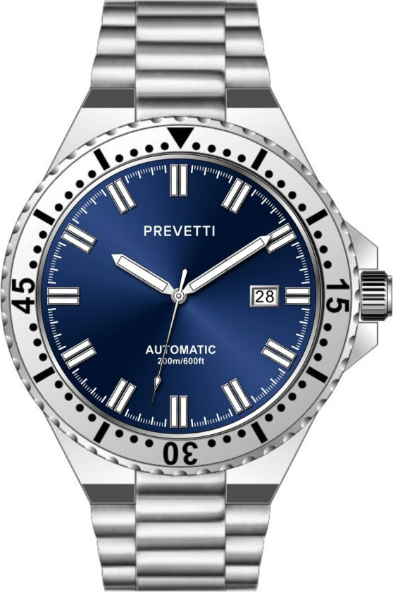 ProDiver 200m Automatic PR1903 - Automatisk - Sølv - Herreklokker - Rustfritt stål - ledd m/pin - Safir