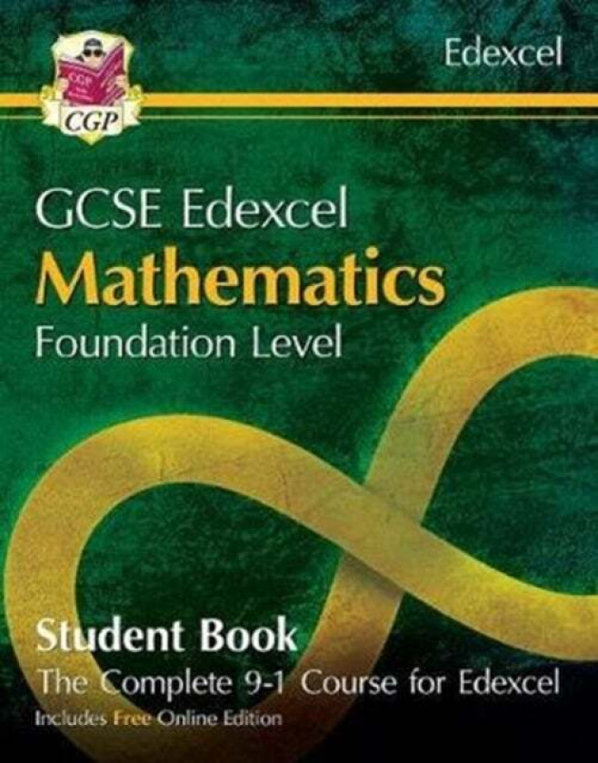 Grade 9-1 GCSE Maths Edexcel Student Book - Foundation (with Online Edition): perfect course compani av CGP Books