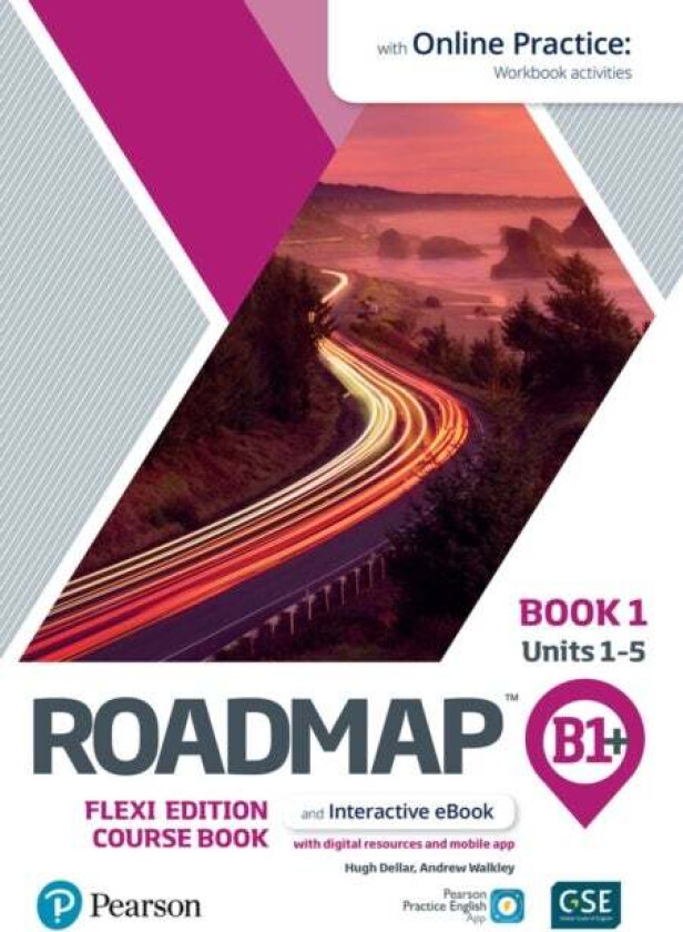 Roadmap B1+ Flexi Edition Roadmap Course Book 1 with eBook and Online Practice Access av Hugh Dellar, Andrew Walkley