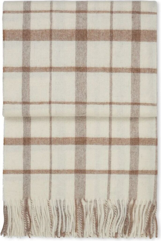 Tweed pledd 130 x 200 cm Mocca