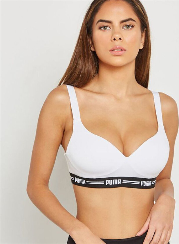 Iconic Padded Top Hvit XS