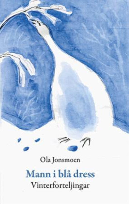 Mann i blå dress av Ola Jonsmoen