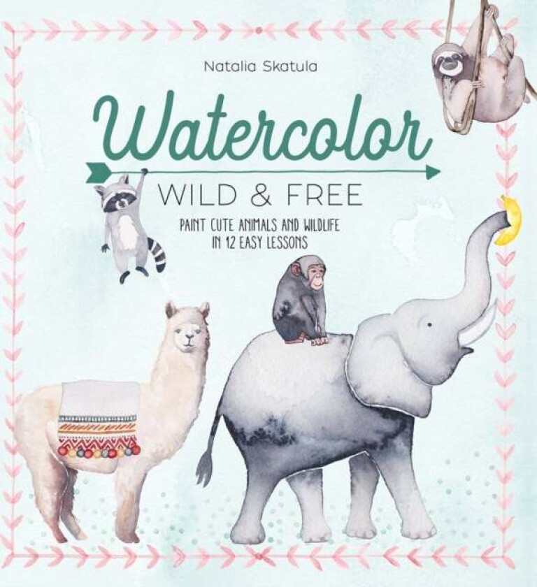 Watercolor Wild and Free av Natalia Skatula