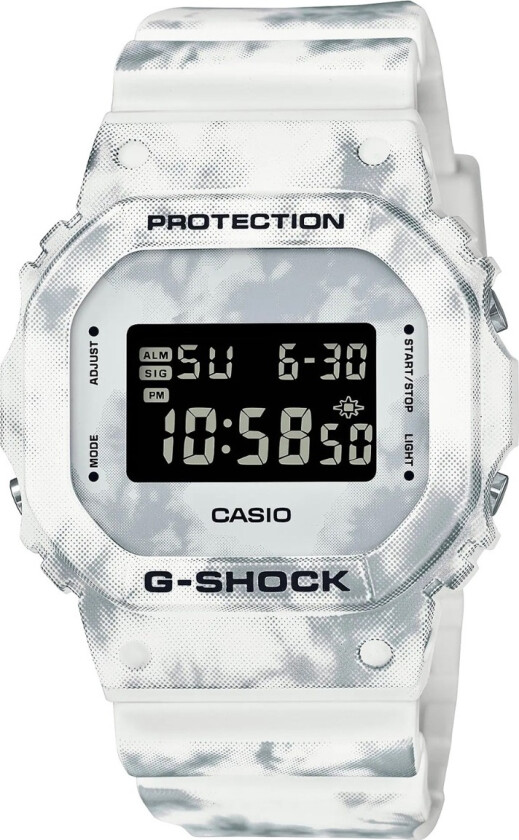 G-Shock Limited DW-5600GC-7ER - Digital - Hvit - Herreklokker - Resin - Mineral