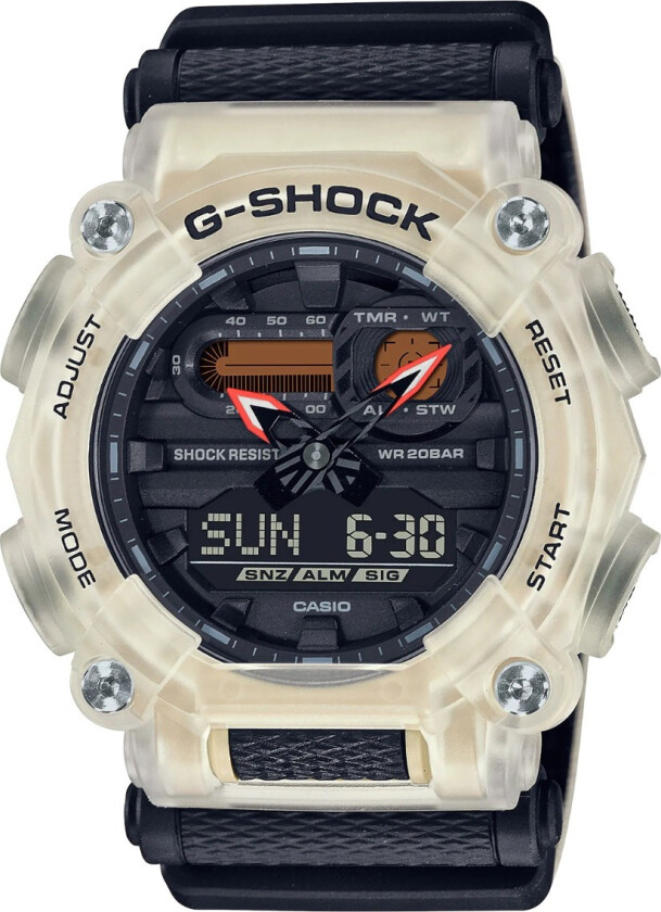 G-Shock Limited GA-900TS-4AER - Anadigi - Krem - Herreklokker - Resin - Mineral