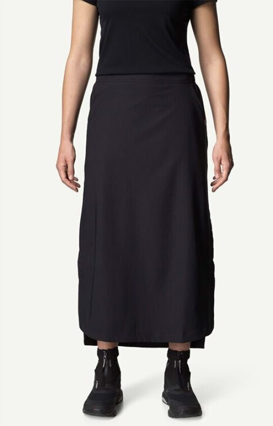 W'S WALKABOUT SKIRT TRUE BLACK
