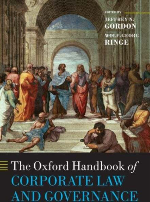 The Oxford Handbook Of Corporate Law And Governance Av Jeffrey N. (Richard Paul Richman Professor Of Law Richard Paul Richman Professor Of Law Columbi