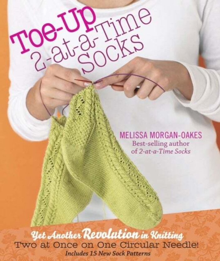 Toe-up 2-at-a-Time Socks av Melissa Morgan-Oakes