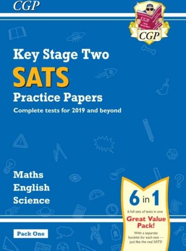 KS2 Complete SATS Practice Papers Pack 1: Science, Maths & English (for the 2024 tests) av CGP Books