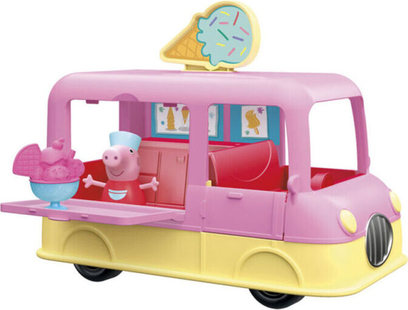 Lekesett - Iskrembil Med Peppa Figur