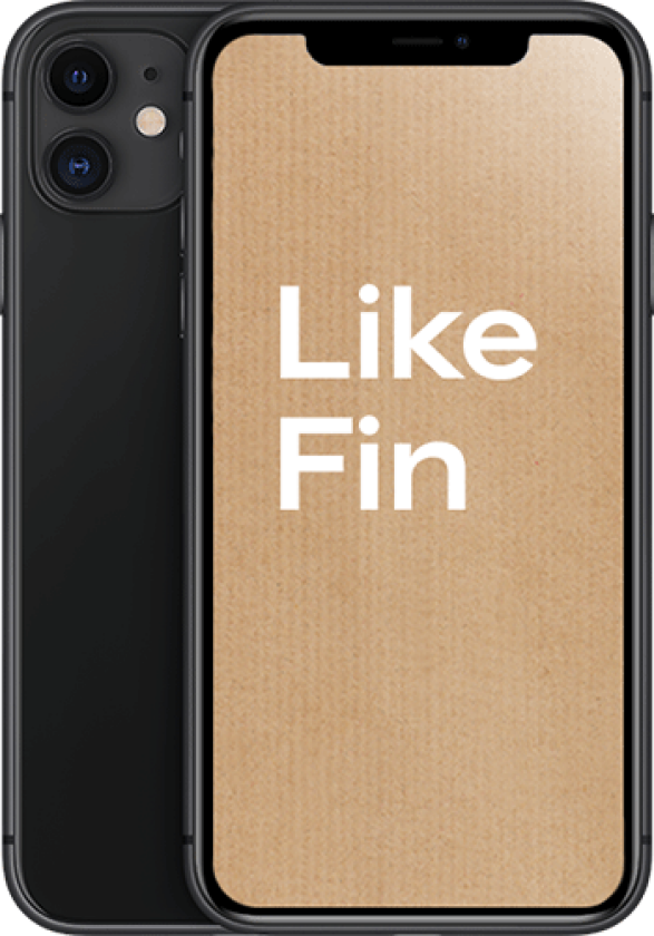 iPhone 11 128GB Likefin Svart