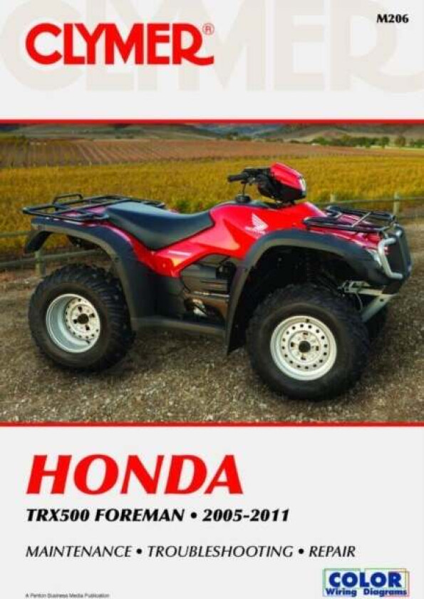 Honda TRX500 Foreman Series ATV (2005-2011) Service Repair Manual av Haynes Publishing