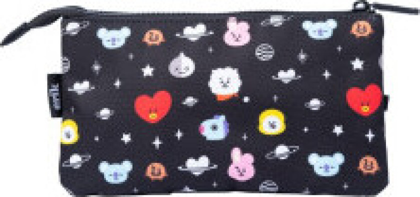 Line Friends pennal Line Friends BT21 - Penal med rom