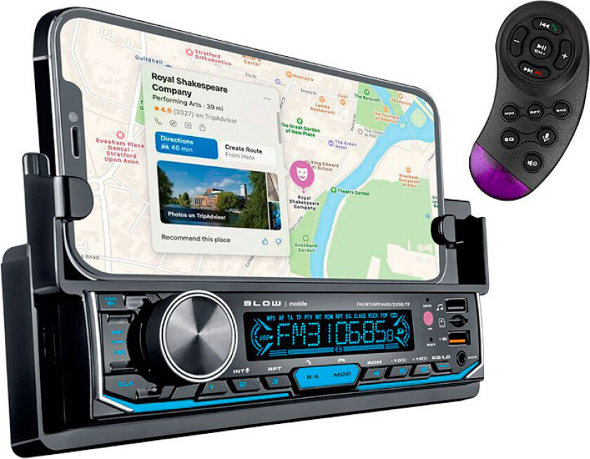 BLOW Automagnetola Blow 78-357 # Radioblow AvH-8970 mp3/bt/Smart holder.