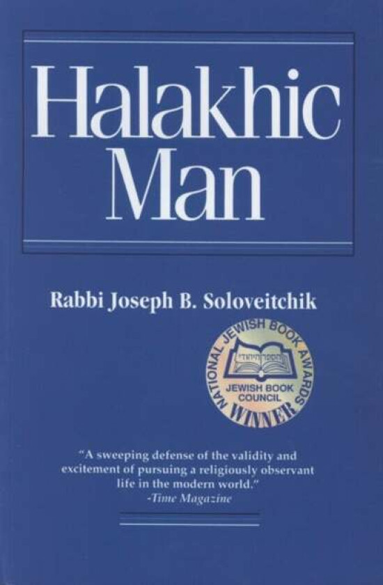 Halakhic Man av Joseph B. Soloveitchik
