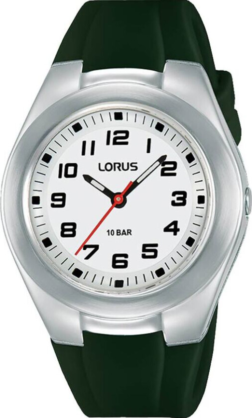 Ladies RRX85GX9 - Kvarts - Sølv - Unisex - Gummi - Akryl