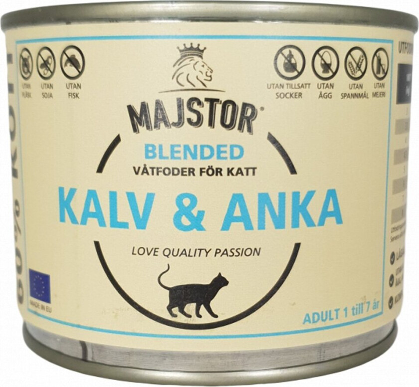 Majstor Katt Blended Kalv & And