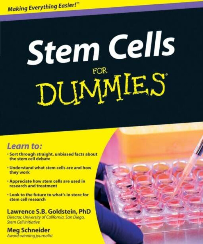 Stem Cells For Dummies av Lawrence S.B. Goldstein, Meg Schneider