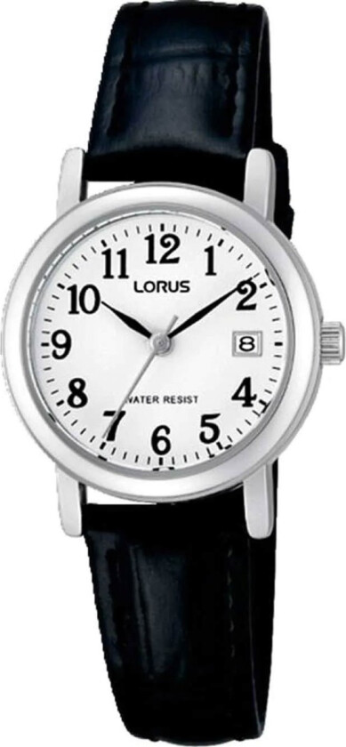 Ladies RH765AX5 - Kvarts - Sølv - Dameklokker - Skinn - Akryl
