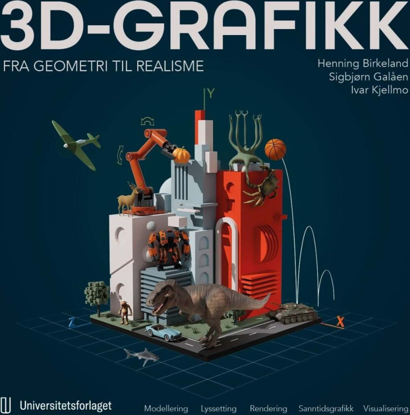 3D-grafikk av Henning Birkeland, Sigbjørn Galåen, Ivar Kjellmo
