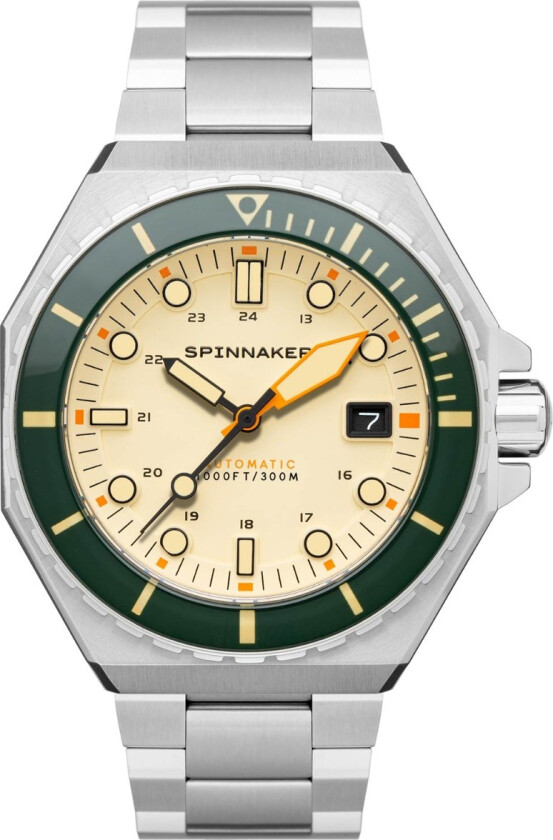 Dumas Automatic SP-5081-CC - Automatisk - Sølv - Herreklokker - Rustfritt stål - ledd m/pin - Safir