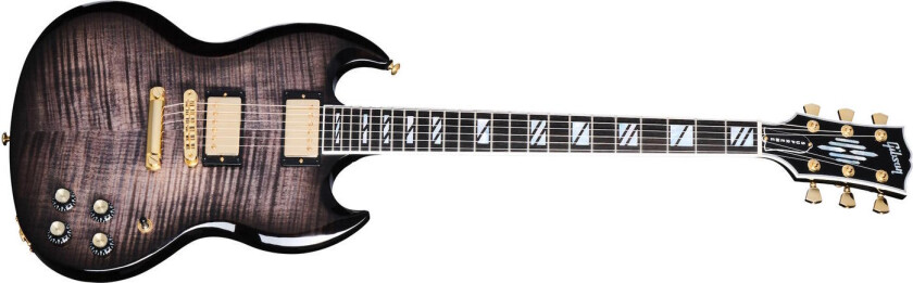 Sg Supreme Translucent Ebony Burst