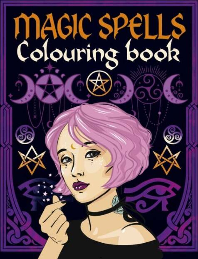 Magic Spells Colouring Book av Tansy Willow