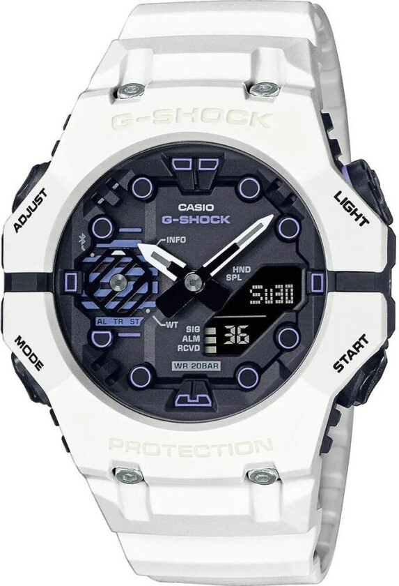 G-Shock Sci-Fi World GA-B001SF-7AER - Anadigi - Hvit - Herreklokker - Resin - Mineral