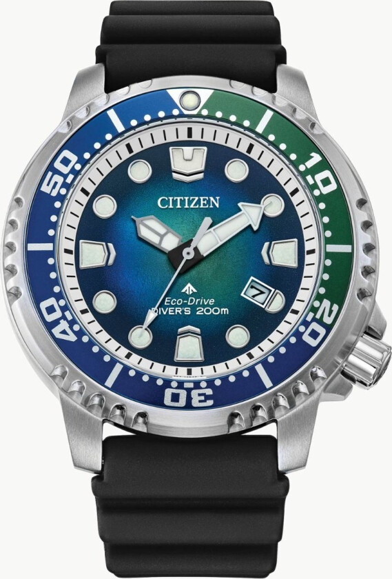 Promaster Dive Limited Edition 7000pcs Worldwide BN0166-01L - Kvarts - Sølv - Herreklokker - Silikon - Mineral