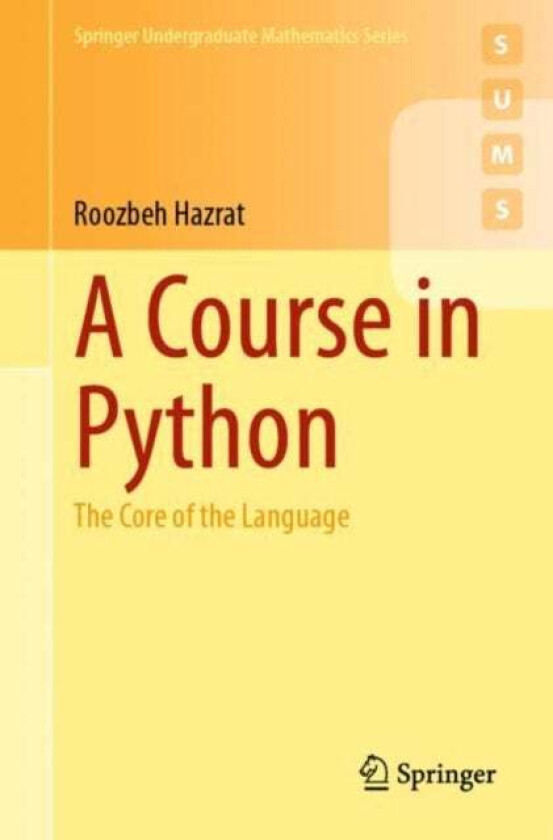 A Course In Python Av Roozbeh Hazrat